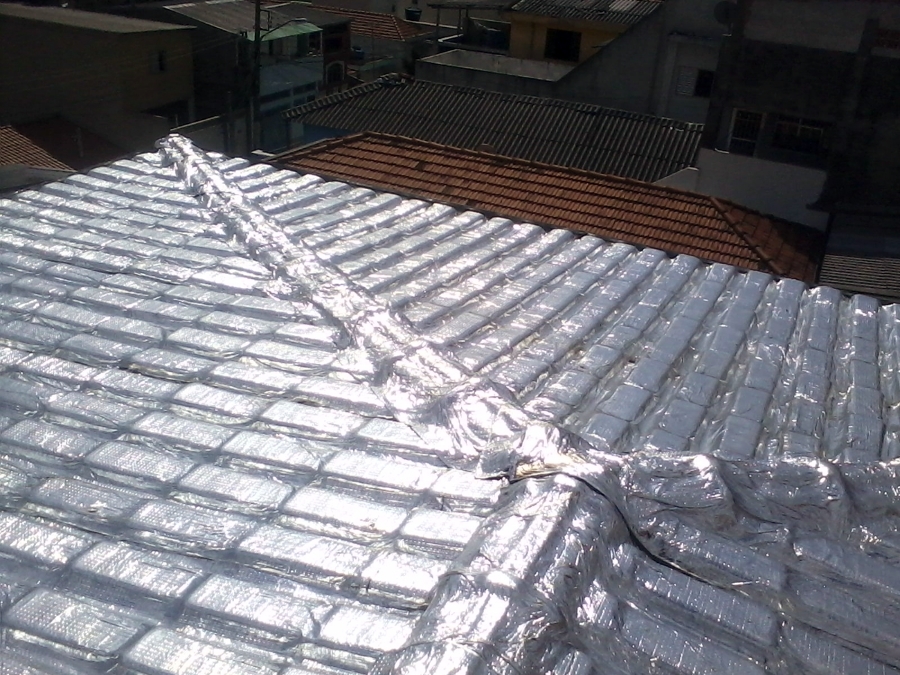 Manta aluminizada para telhado - BeneTherm