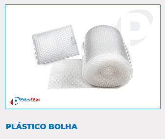 bobina de plástico bolha