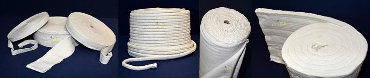 fita de fibra cerâmica para isolação de escapamento