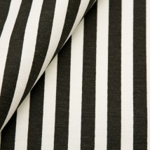 tecido listrado preto e branco