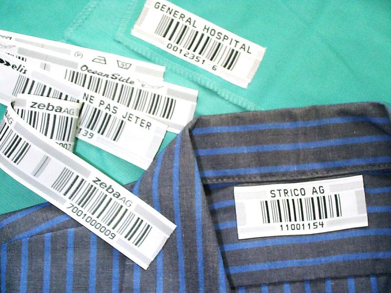 Etiquetas código de barras para roupas
