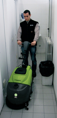 Lavadora de piso profissional CT30 Bateria