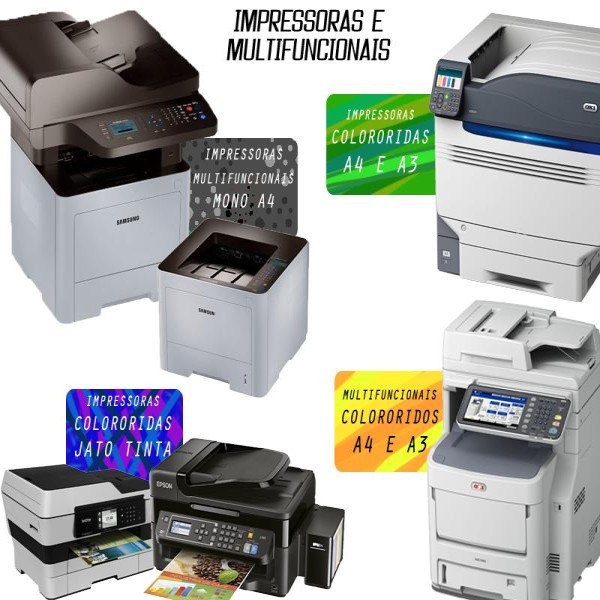 Impressoras e multifuncionais