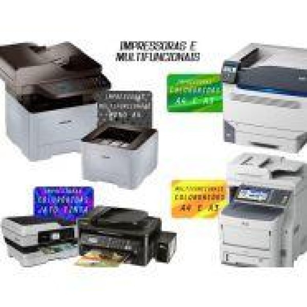 Impressoras multifuncionais preços
