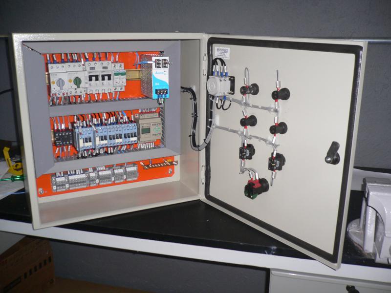 Painel Eletrico Com Tampa De Acrilico Solucoes Industriais