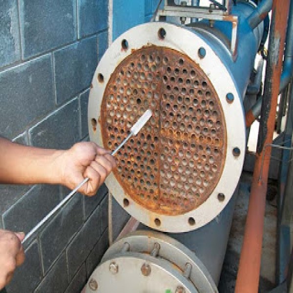 Limpeza de trocadores de calor