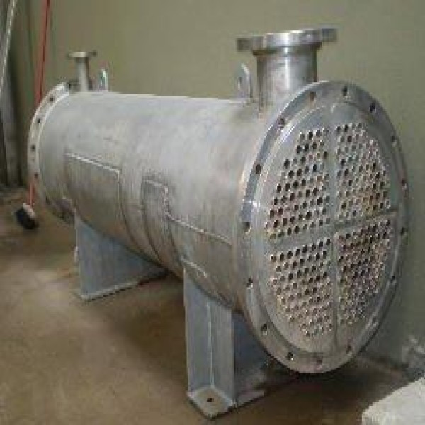 Limpeza química em trocador de calor