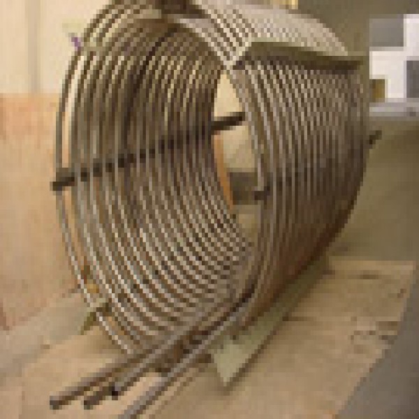 Serpentinas para trocadores de calor