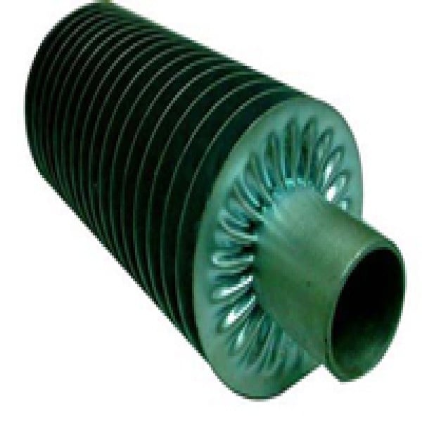 Tubo aletado para aquecedores e resfriadores