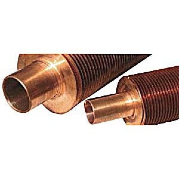 Tubo aletado para aquecedores e resfriadores