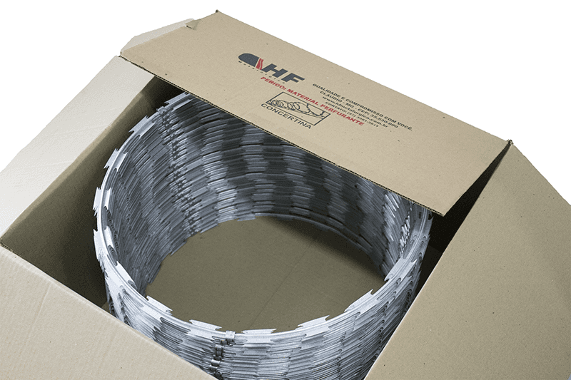 Concertina De Aço HF Metalúrgica