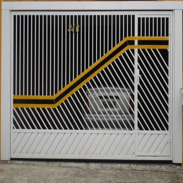 Portao de garagem galvanizado valor