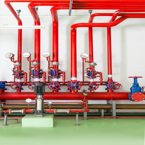 Central de detecção de incêndio endereçável