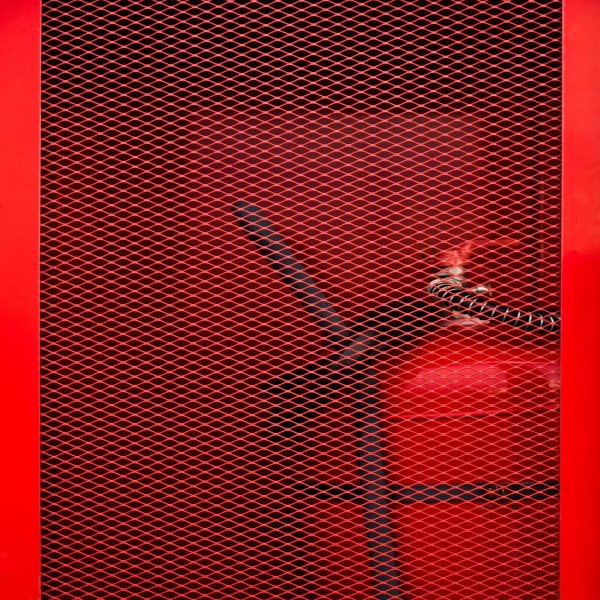 Caixa para extintor de incêndio