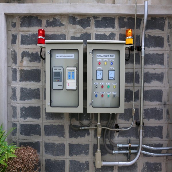 Central de alarme de incêndio endereçável