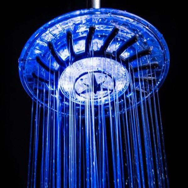 Chuveiro redondo de led