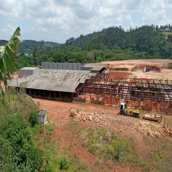 Demolição e desmontagem industrial