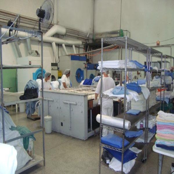 Lavanderia hospitalar terceirizada