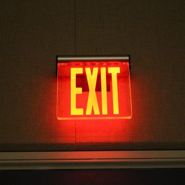 Luminária de emergência led