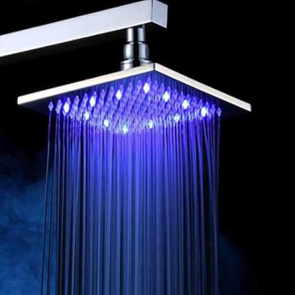 Chuveiro de led com 3 cores