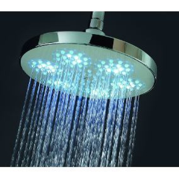 Chuveiro de led com 3 cores