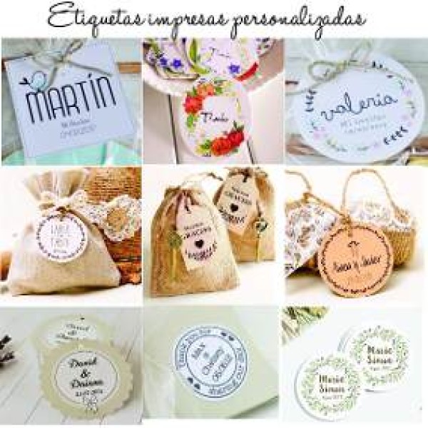 Etiquetas personalizadas
