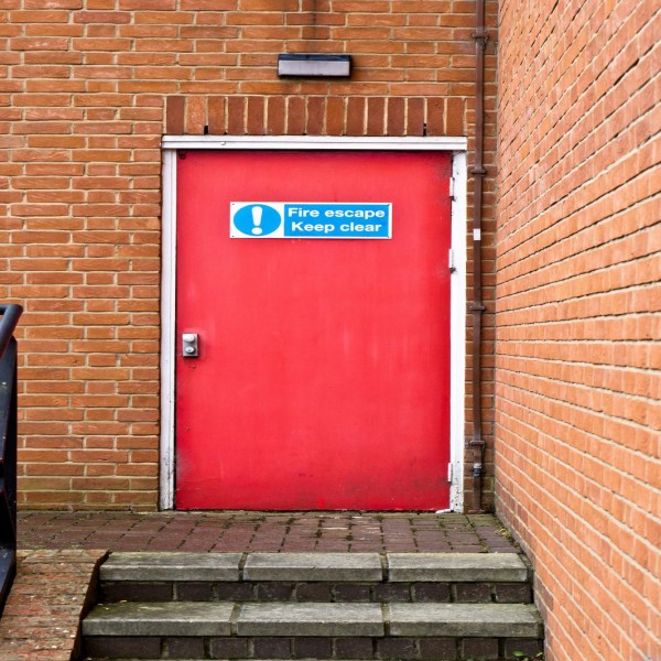 Porta de incêndio