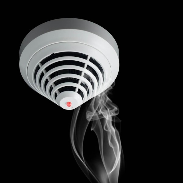 Sistema de detecção para combate de incêndio por gás