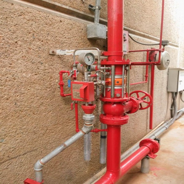 Sistema preventivo contra incêndio