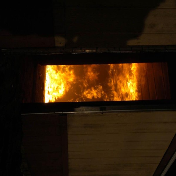 Vidro a prova de fogo