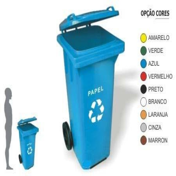 Container lixo reciclável