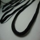 cordão silicone preto