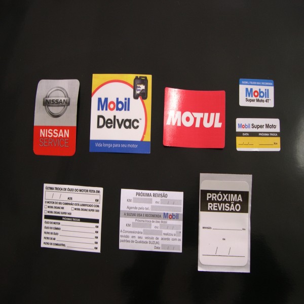 etiquetas para automoveis