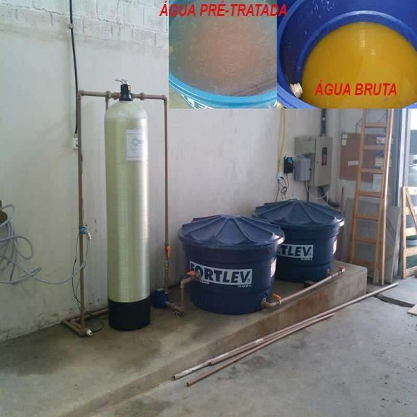 Sistema de filtração de água de poço