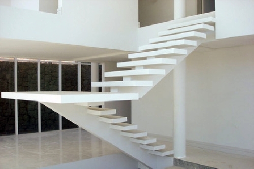 Escada de concreto pré moldada