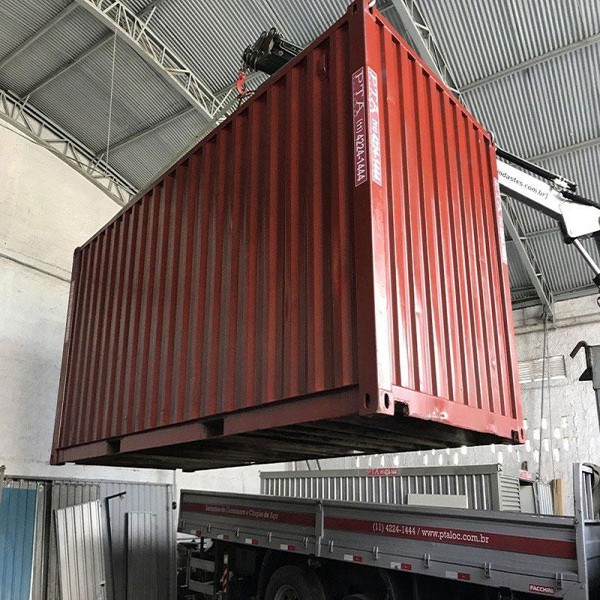 Container marítimo em SP
