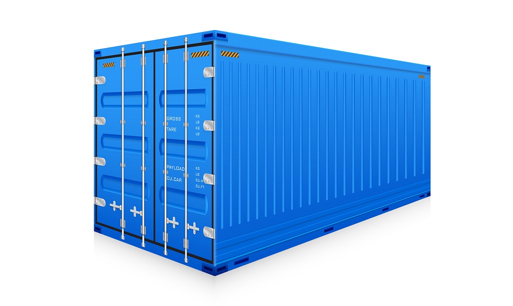 container para guardar material