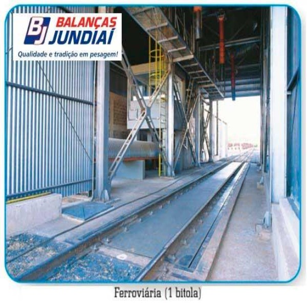 Balança ferroviária e rodoferroviária