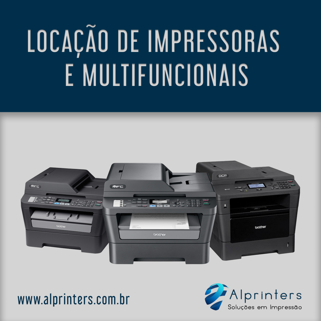Aluguel Impressora Multifuncional - Alprinters Soluções em Impressão