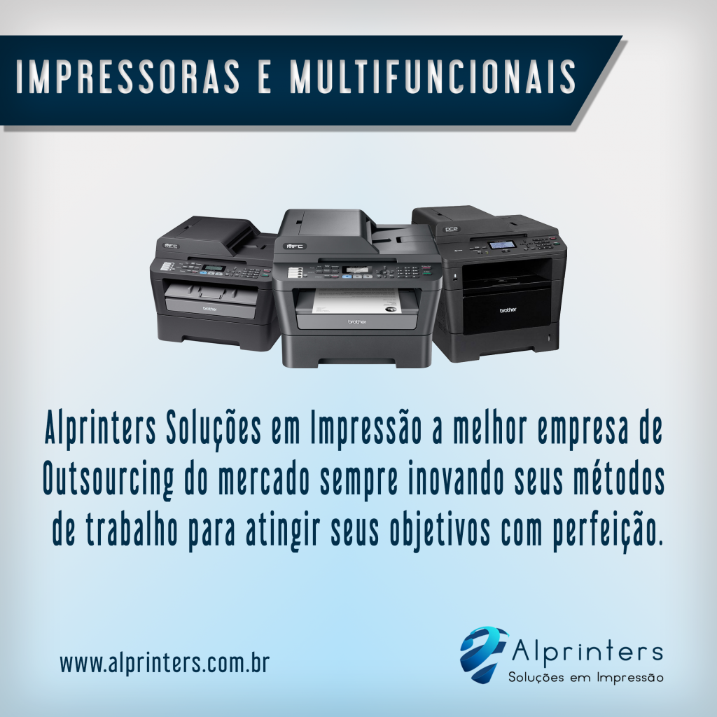 Locação De Impressoras Sp - Alprinters Soluções em Impressão Locação De Impressoras Sp - Alprinters Soluções em Impressão