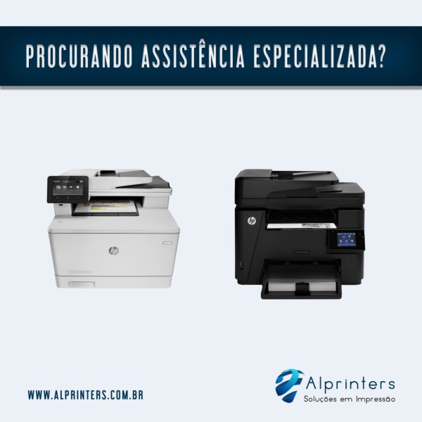 Manutenção em impressoras HP