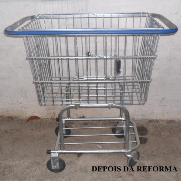 Carrinho de compras para condomínio