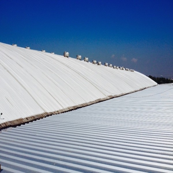 Membrana sintética para telhado