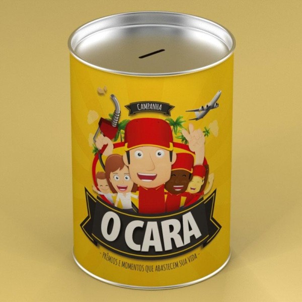 Cofre de papelão personalizado 