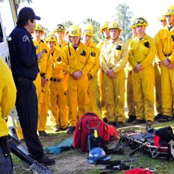 Curso prático de combate a incêndio