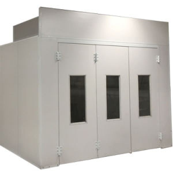 Cabine de pintura com cortina de água