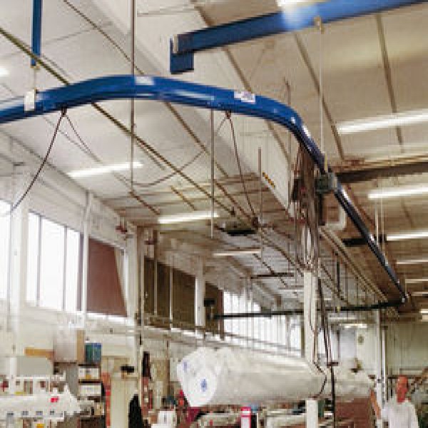 Transportador aéreo para pintura