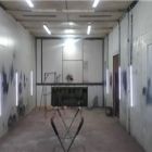 instalações de cabine de pintura industrial