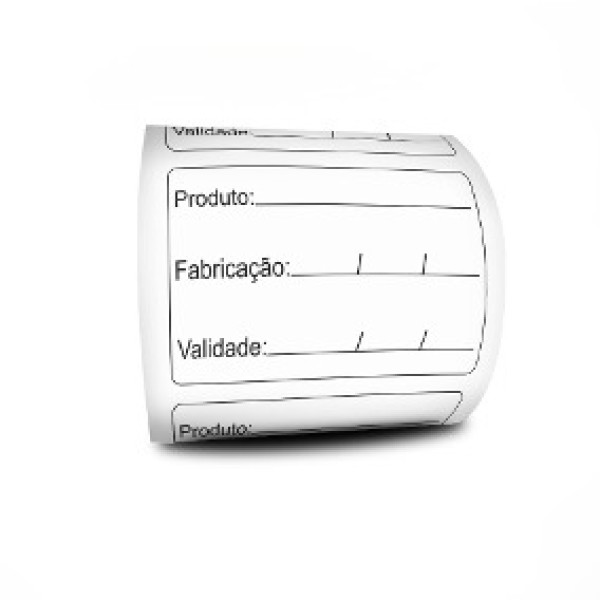 Etiqueta papel bopp