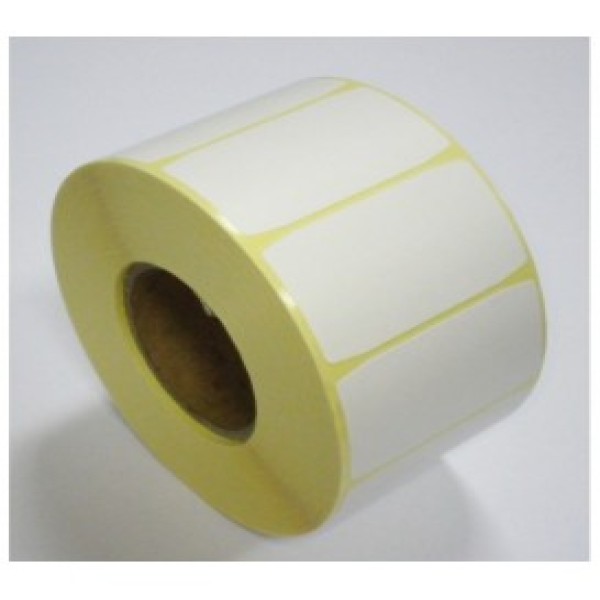 Etiqueta papel couche adesiva
